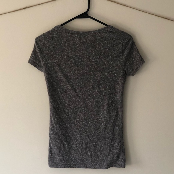 AMERICAN EAGLE Grey Love T Shirt - Picture 3 of 3